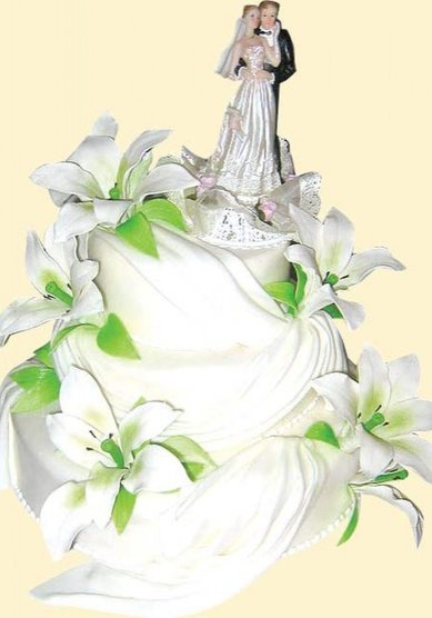 Торт на свадьбу В87857 - Кондитерский цех Вечерний Тагил