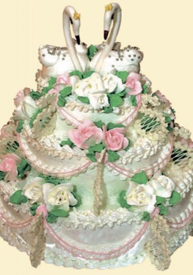 Свадебный торт В87860 - Кондитерский цех Вечерний Тагил