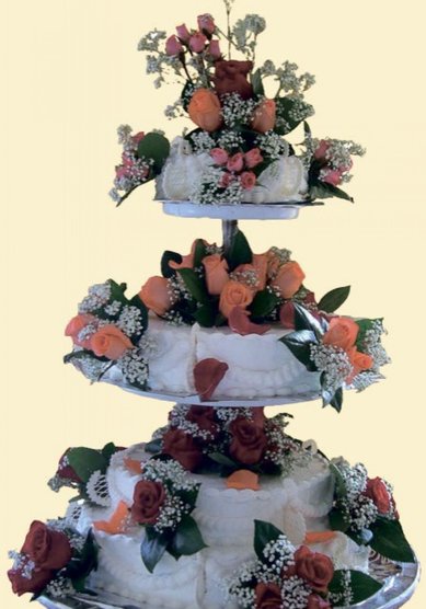 Торт на свадьбу В87865 - Кондитерский цех Вечерний Тагил