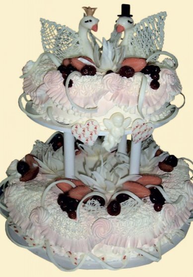 Свадебный торт В87866 - Кондитерский цех Вечерний Тагил