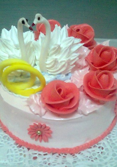 Свадебный торт О89706 - Специализированный кондитерский цех Общепит Дзержинского района...