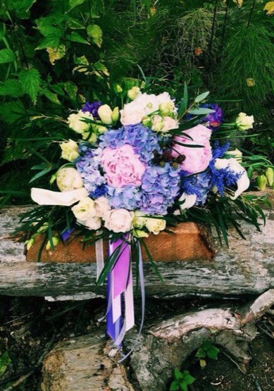 Букет Н9528 - Свадебный флорист Надежда Ким