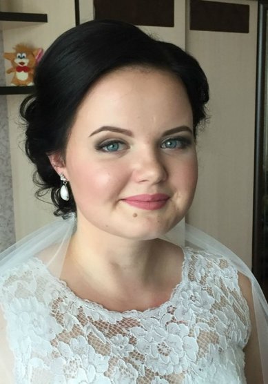 Прическа на свадьбу У19600 - Стилист-визажист Ольга Чигвинцева (Уткина)