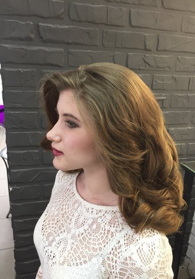 Свадебная прическа Е21243 - Свадебный стилист Елена Русских