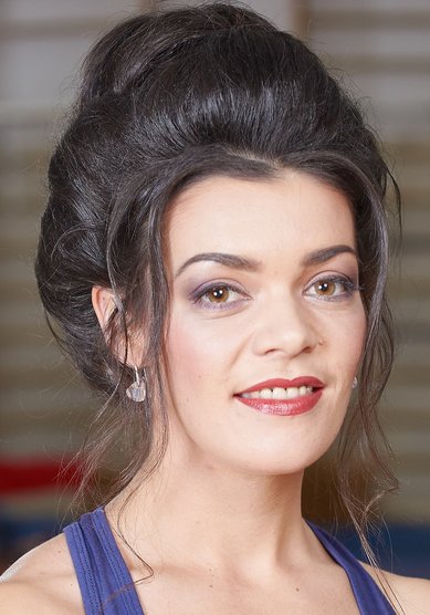 Прическа на свадьбу Е21248 - Свадебный стилист Елена Русских