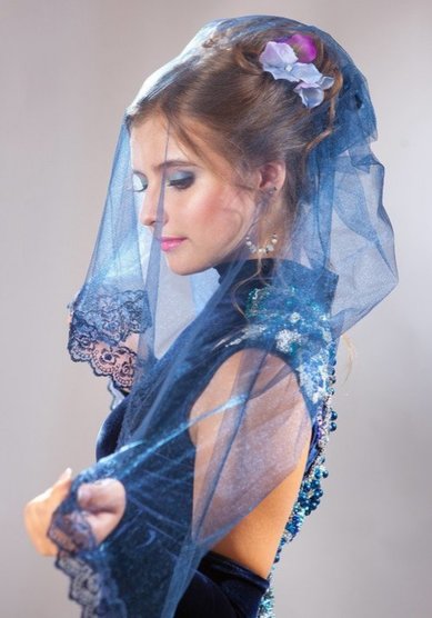 Прическа на свадьбу Высокий свободный пучок (Е20152) - Свадебный стилист Елена Русских...