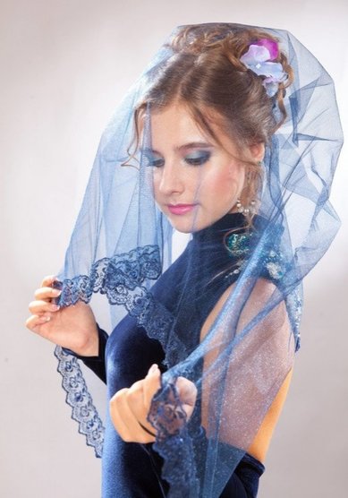 Свадебный образ Небесная нимфа (Е20153) - Свадебный стилист Елена Русских