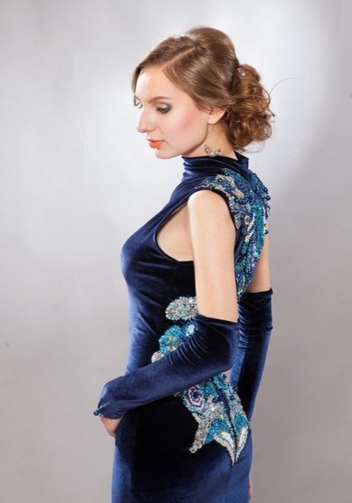 Прическа на свадьбу Низкий пучок (Е20156) - Свадебный стилист Елена Русских