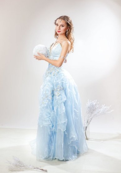 Прическа на свадьбу Легкие волны (Е20160) - Свадебный стилист Елена Русских