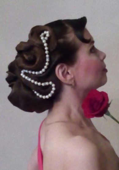 Прическа на свадьбу Фантазийная (Е20164) - Свадебный стилист Елена Русских