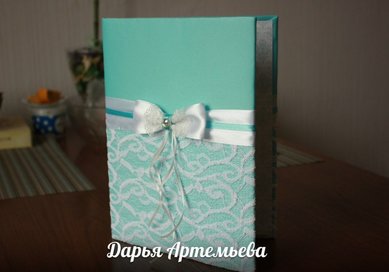 папочка для свидетельства Д92460 - Студия Дарьи Артемьевой